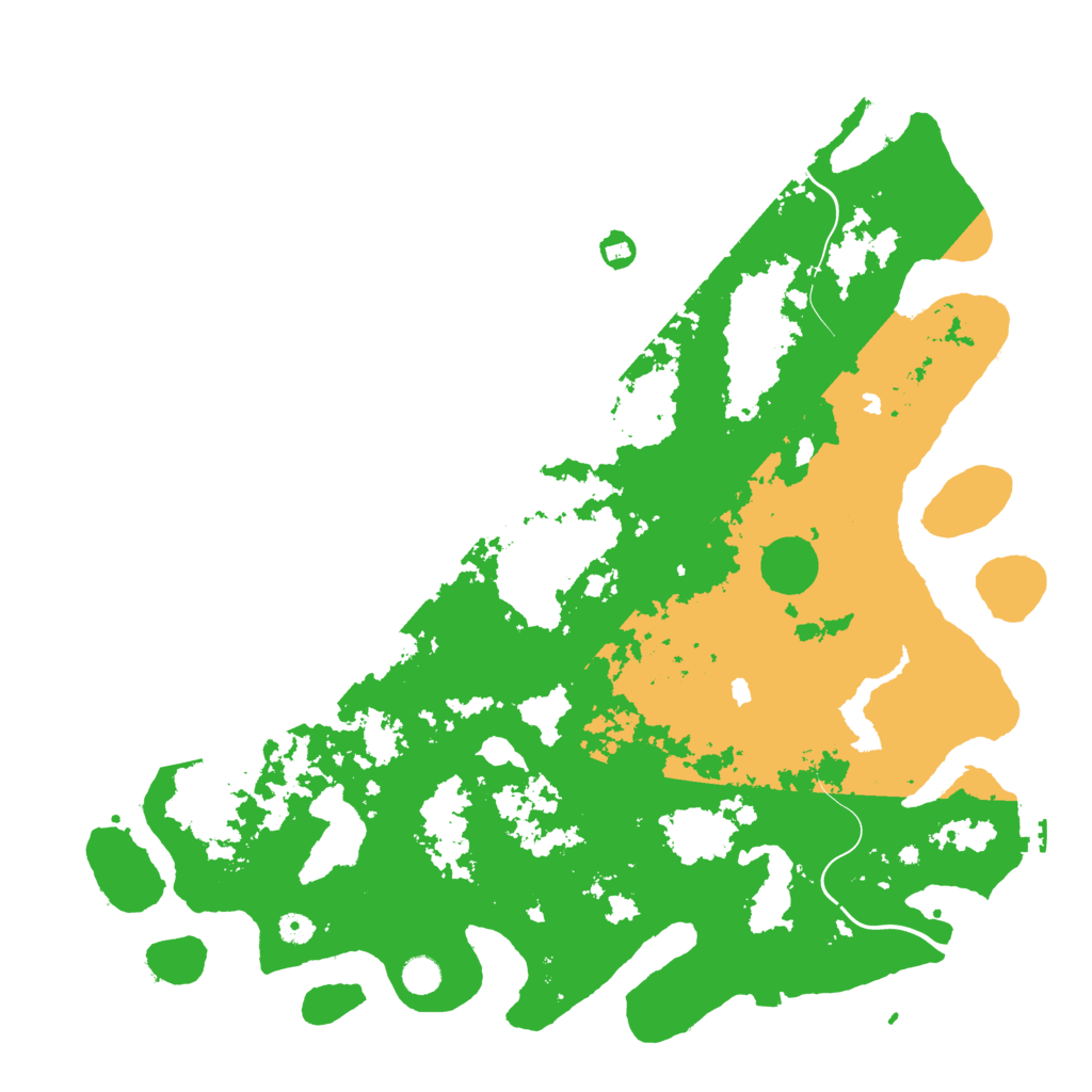 Biome Rust Map: Procedural Map, Size: 5000, Seed: 5678