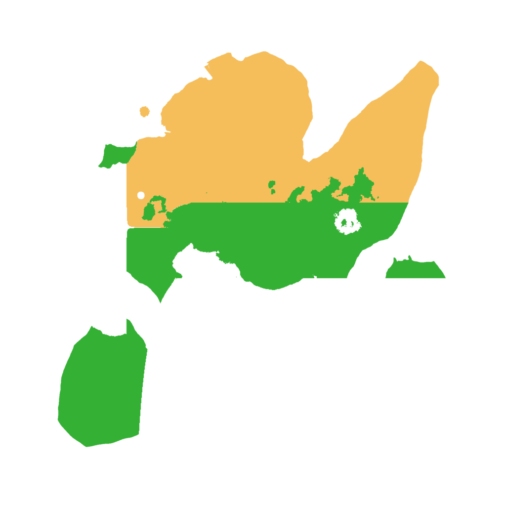 Biome Rust Map: Procedural Map, Size: 2000, Seed: 1736996655