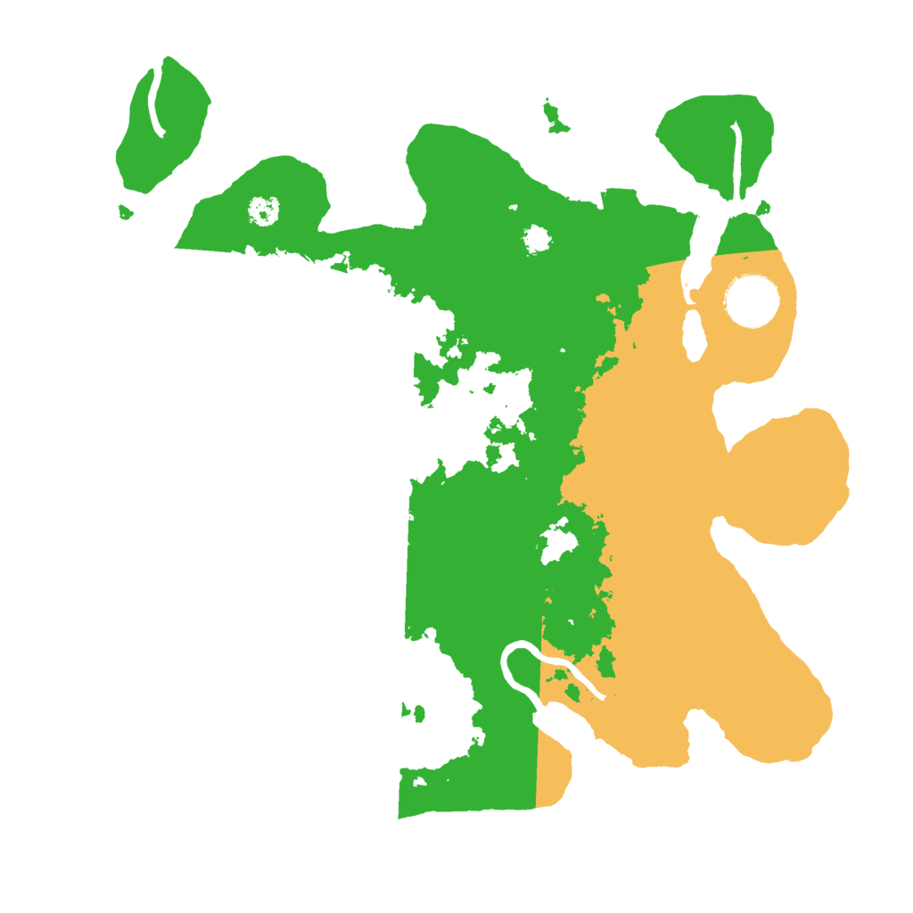 Biome Rust Map: Procedural Map, Size: 3000, Seed: 712376