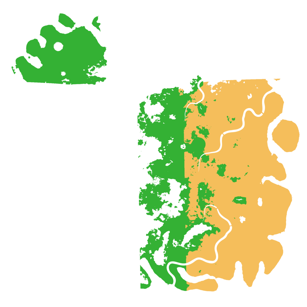 Biome Rust Map: Procedural Map, Size: 6000, Seed: 915