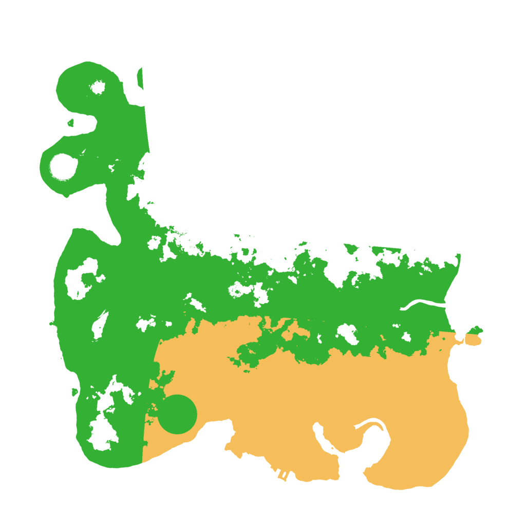 Biome Rust Map: Procedural Map, Size: 3500, Seed: 1929634321