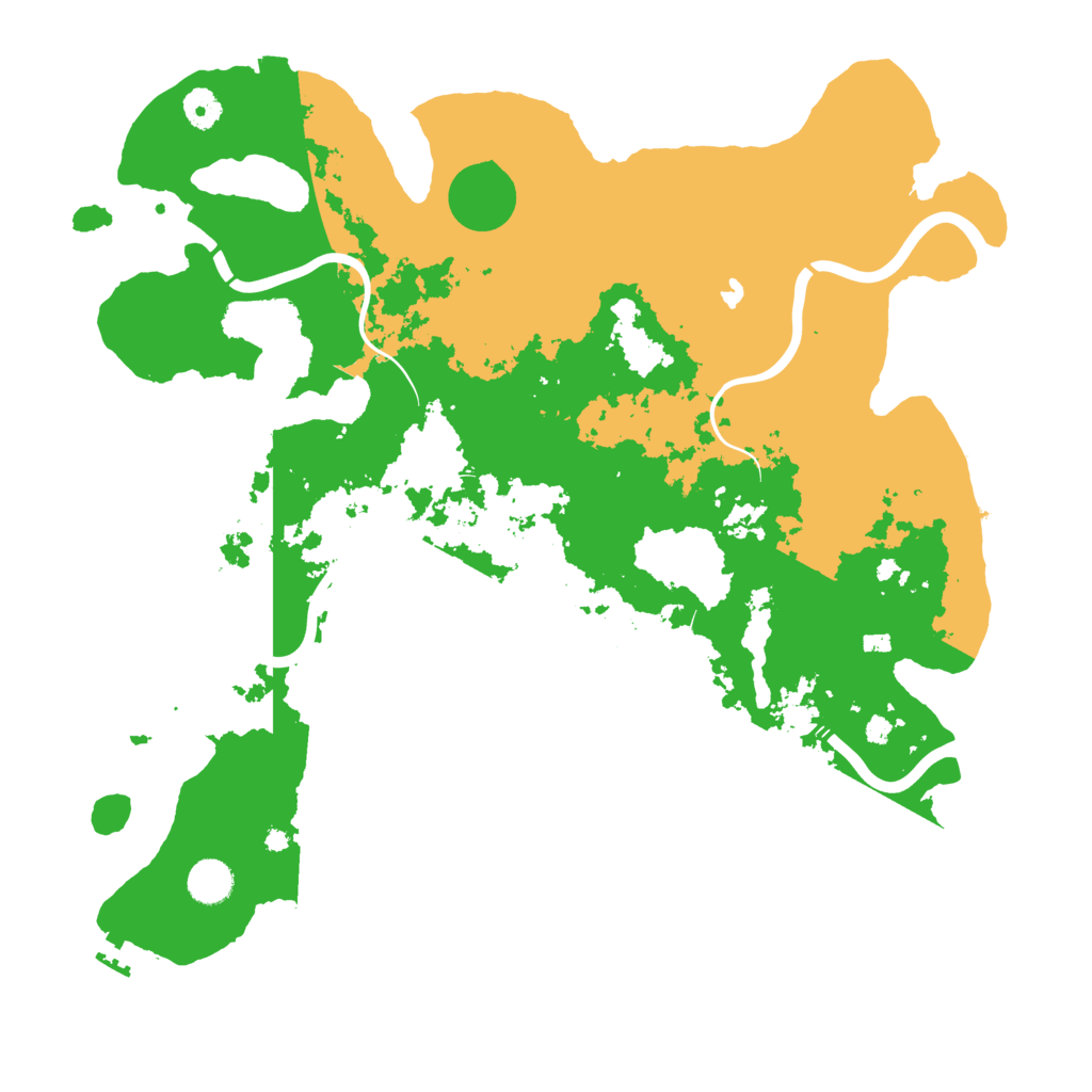 Biome Rust Map: Procedural Map, Size: 4250, Seed: 259890763