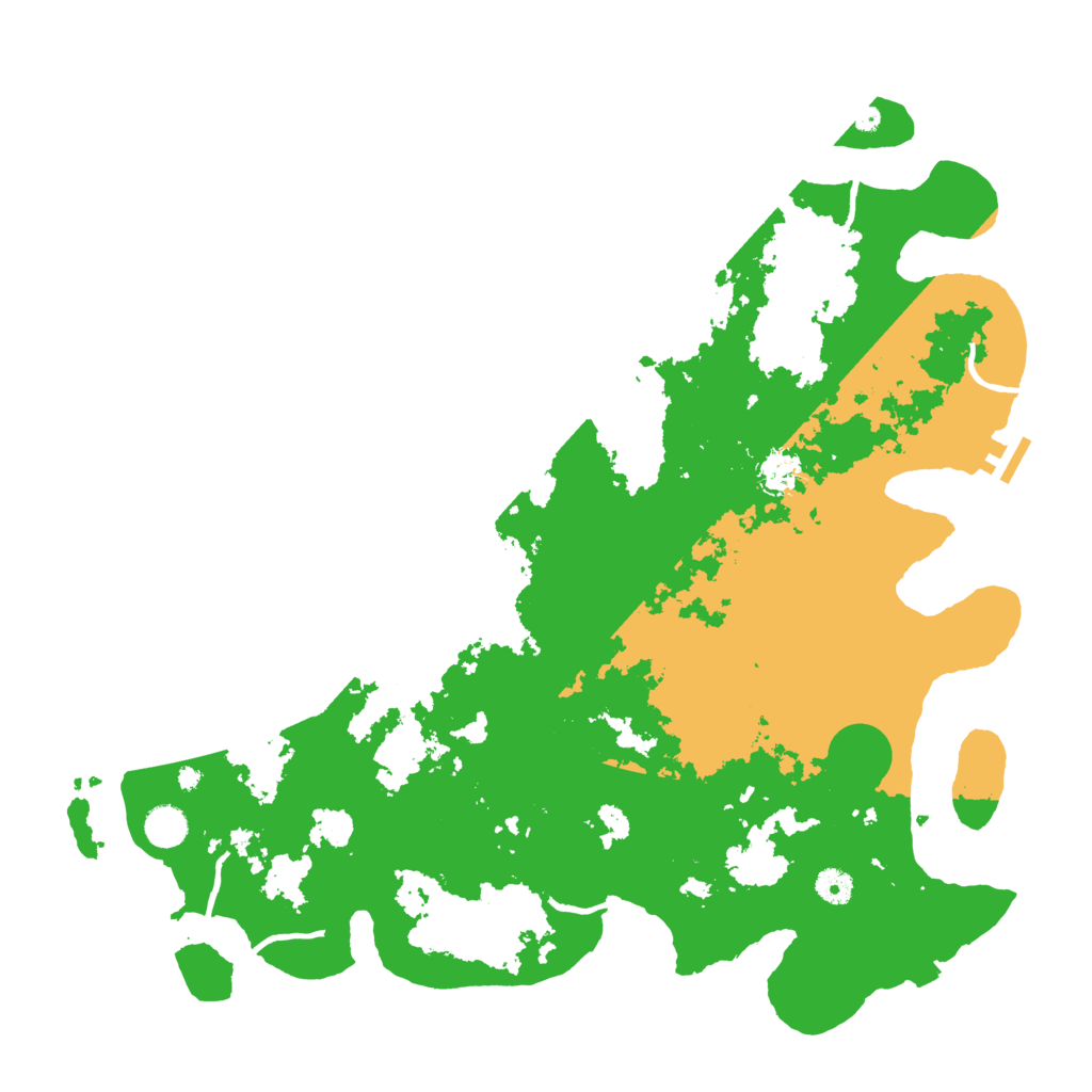 Biome Rust Map: Procedural Map, Size: 4500, Seed: 1665110625