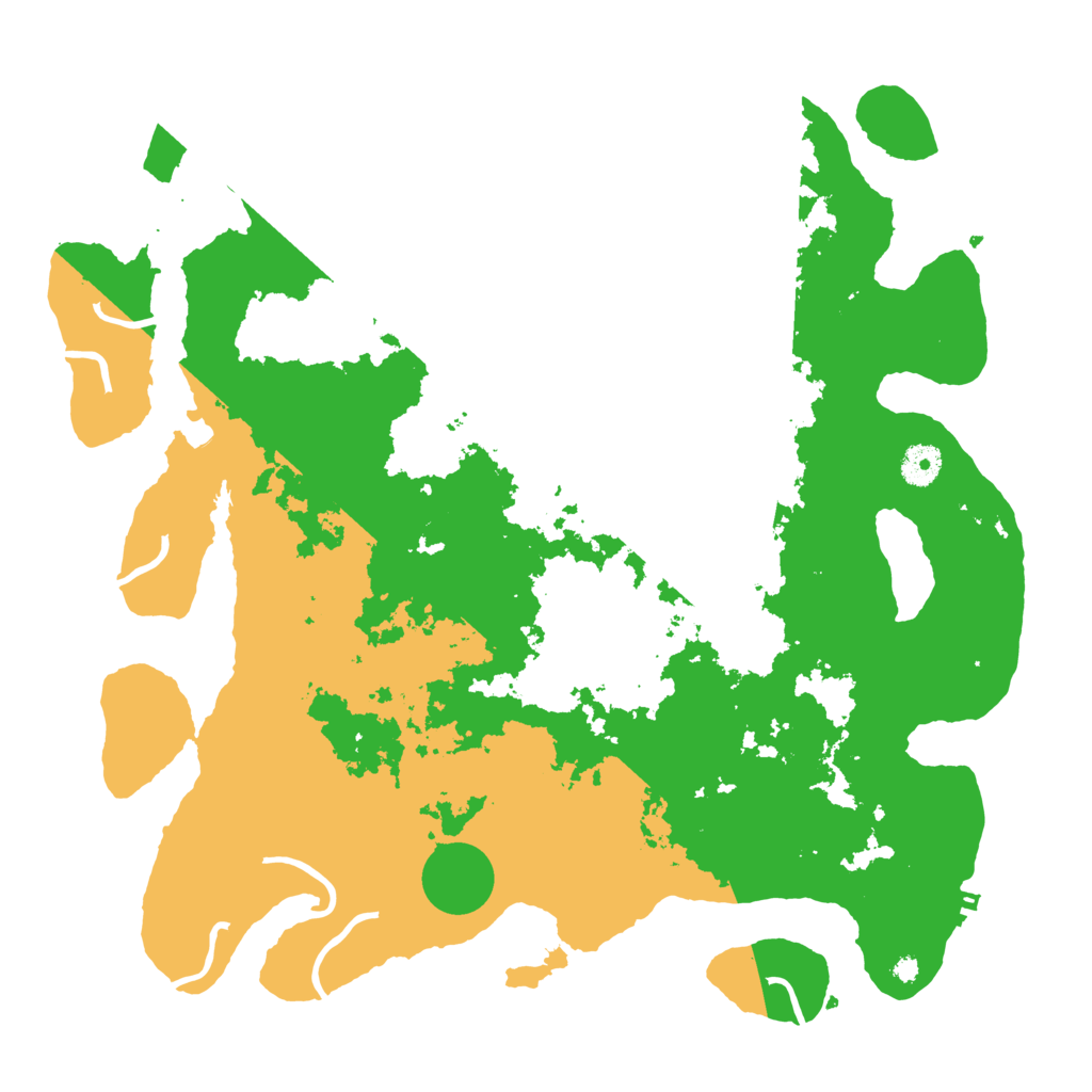 Biome Rust Map: Procedural Map, Size: 4000, Seed: 1374915872