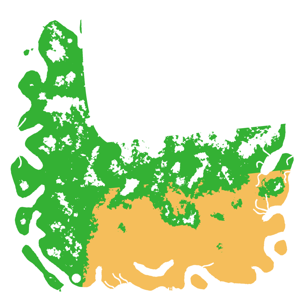 Biome Rust Map: Procedural Map, Size: 6000, Seed: 800141272