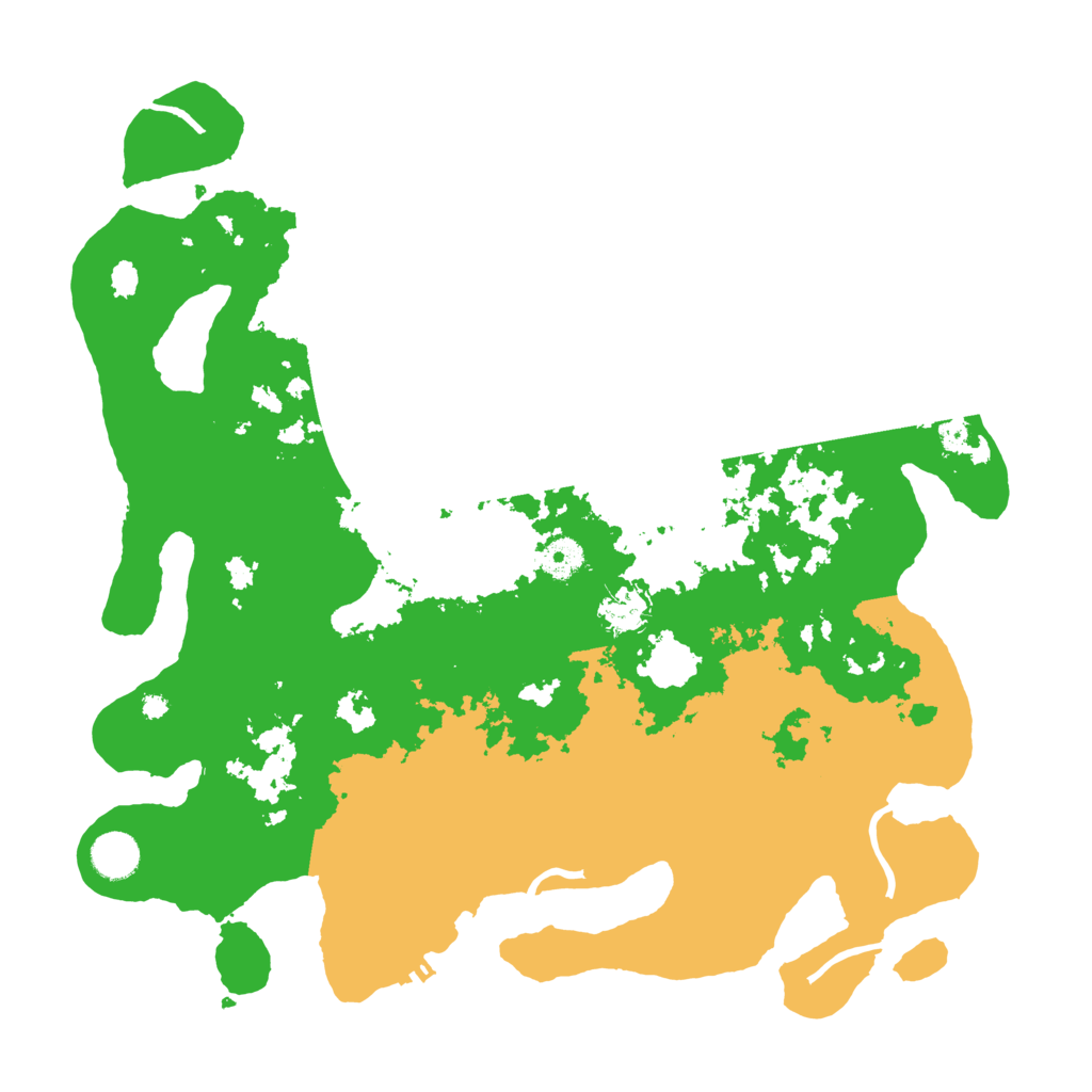 Biome Rust Map: Procedural Map, Size: 4000, Seed: 1392696238