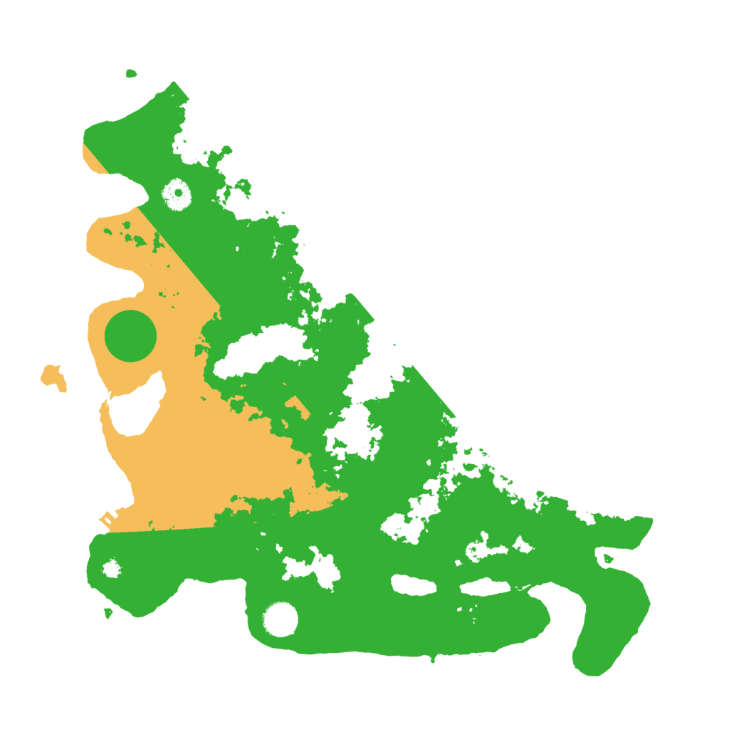 Biome Rust Map: Procedural Map, Size: 3700, Seed: 1214950593