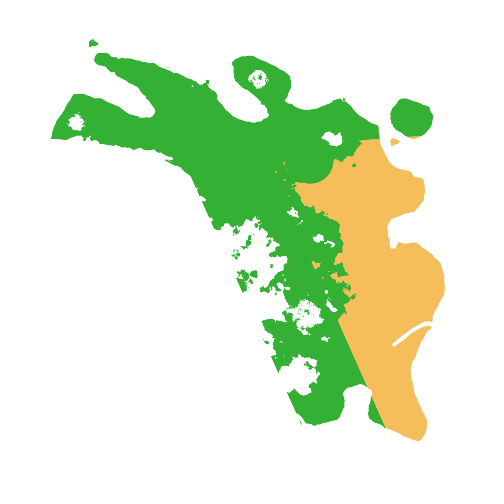 Biome Rust Map: Procedural Map, Size: 2900, Seed: 1234567892