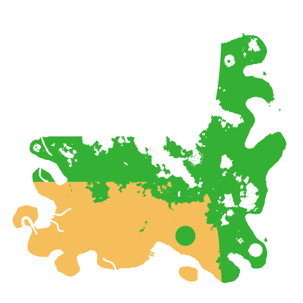 Biome Rust Map: Procedural Map, Size: 4000, Seed: 848487746