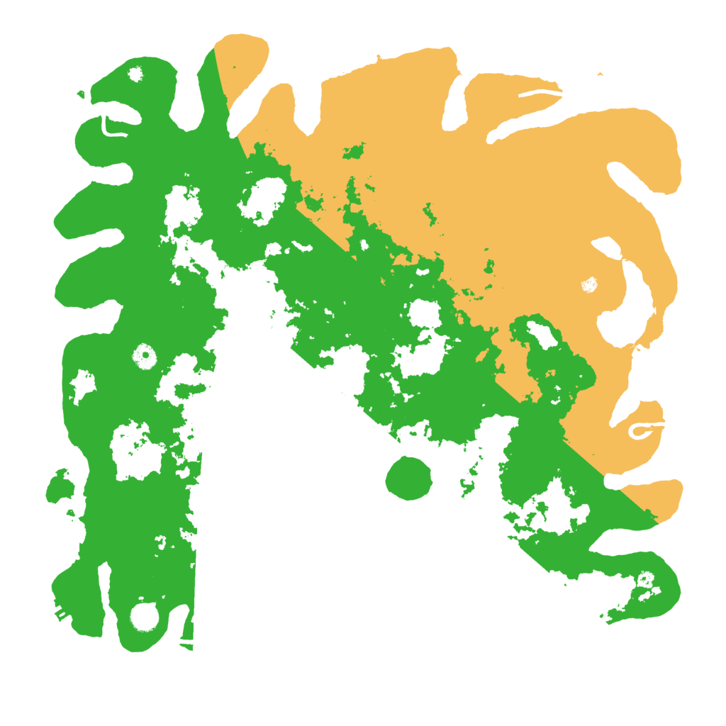 Biome Rust Map: Procedural Map, Size: 4500, Seed: 243683163