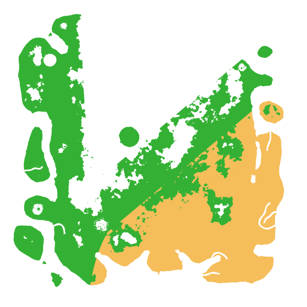 Biome Rust Map: Procedural Map, Size: 4250, Seed: 5822