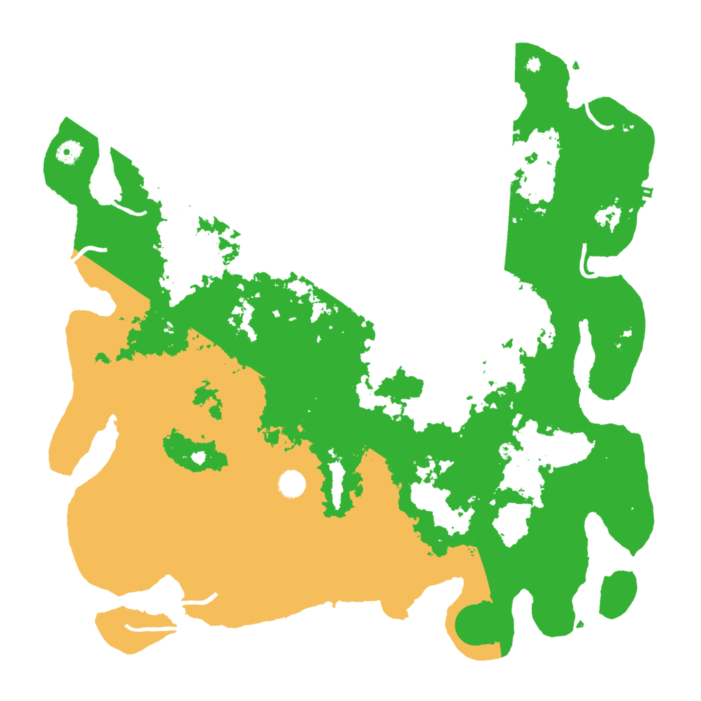 Biome Rust Map: Procedural Map, Size: 4500, Seed: 1104430541