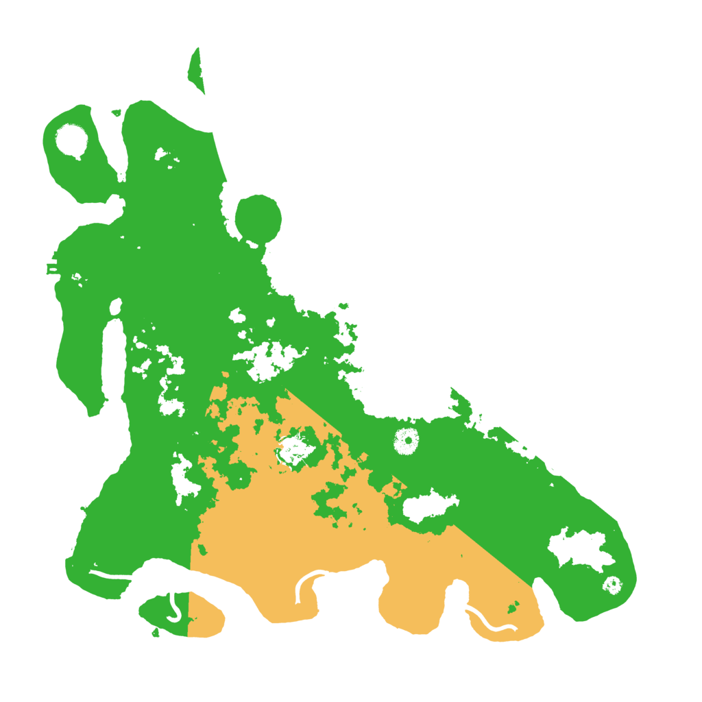 Biome Rust Map: Procedural Map, Size: 4000, Seed: 2035900786