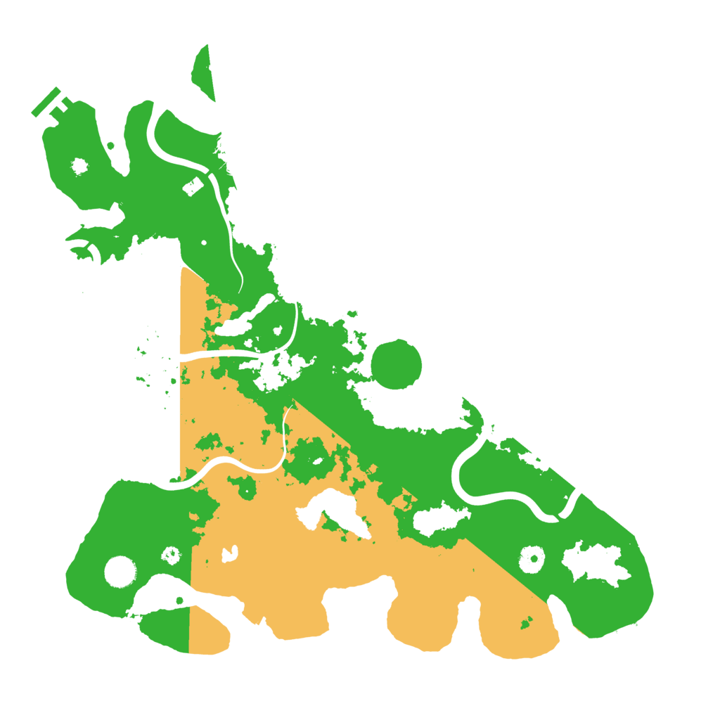 Biome Rust Map: Procedural Map, Size: 4000, Seed: 2035900786
