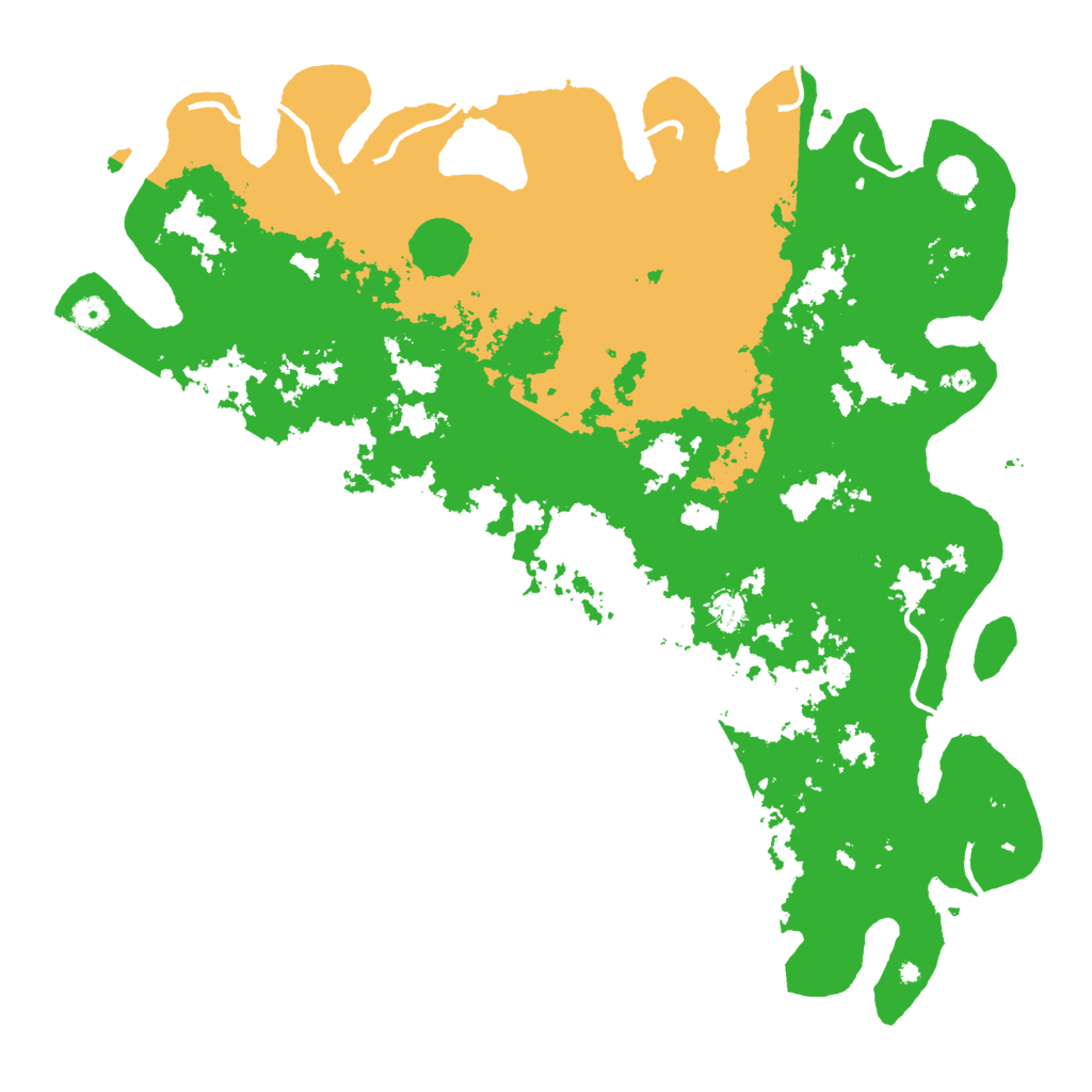 Biome Rust Map: Procedural Map, Size: 5000, Seed: 5121024