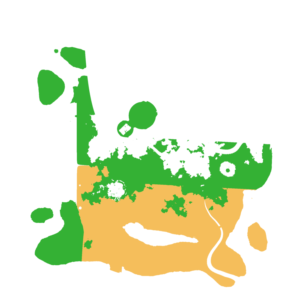 Biome Rust Map: Procedural Map, Size: 3000, Seed: 1042248851