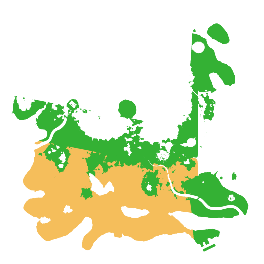 Biome Rust Map: Procedural Map, Size: 4000, Seed: 327