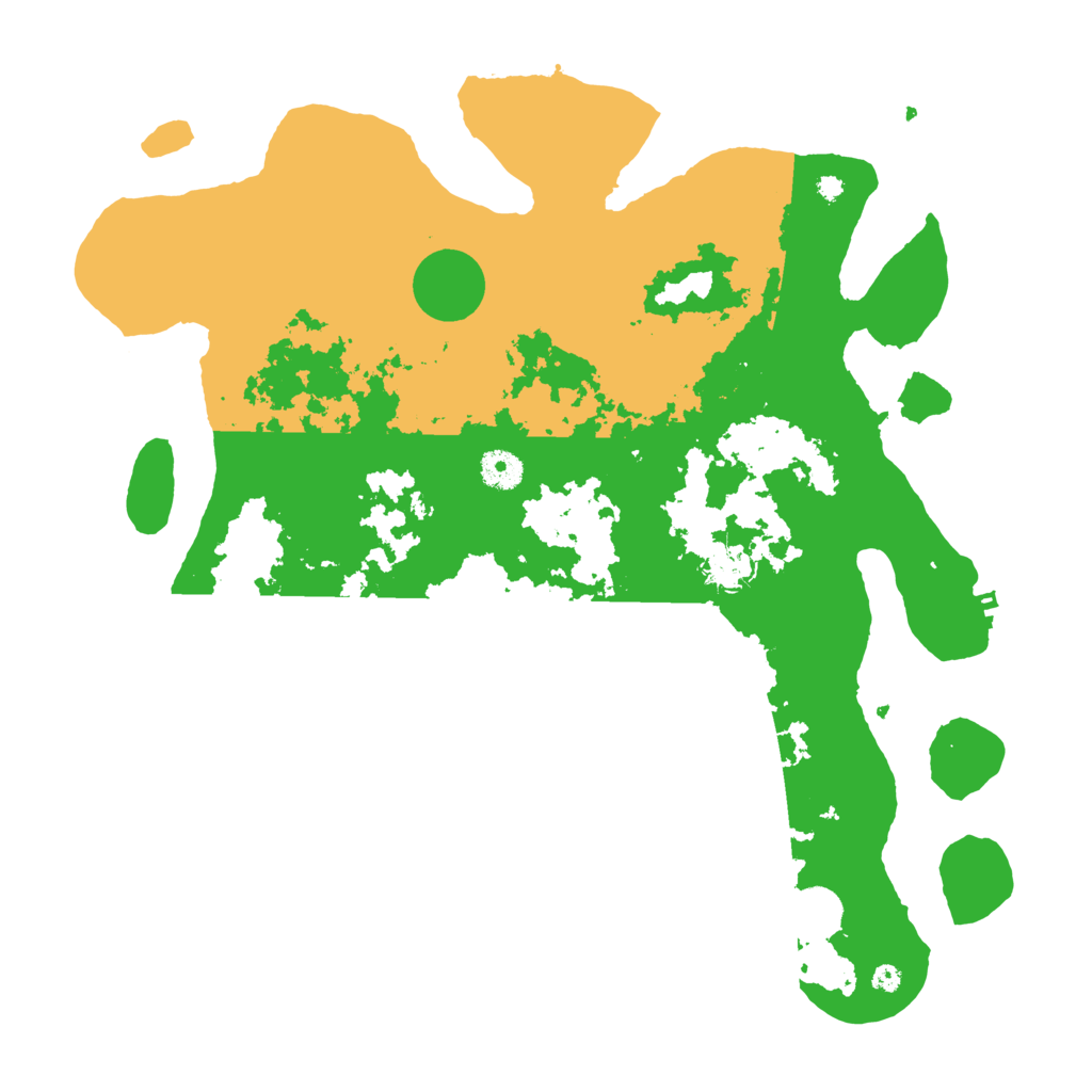 Biome Rust Map: Procedural Map, Size: 4000, Seed: 1369554029