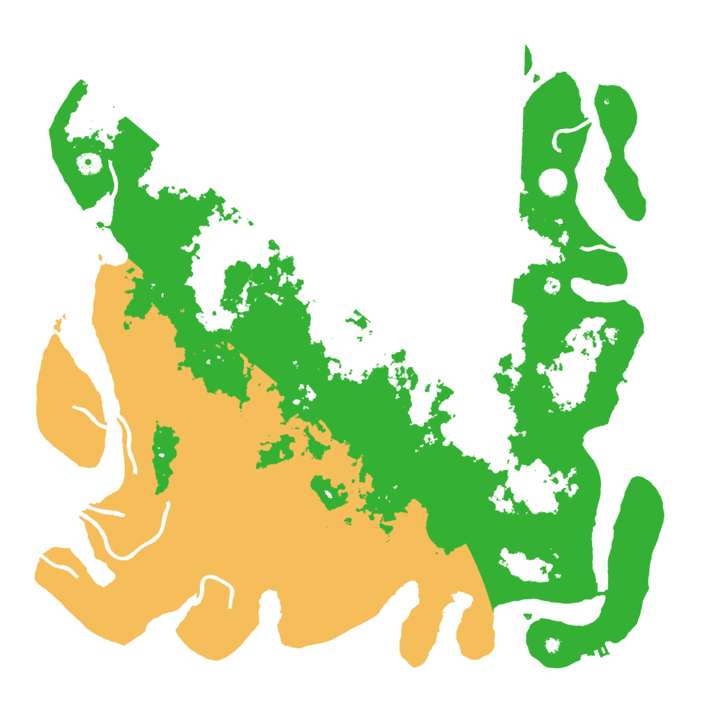 Biome Rust Map: Procedural Map, Size: 4500, Seed: 263