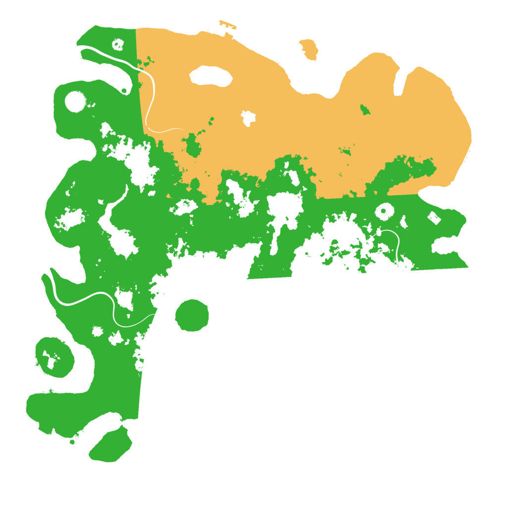 Biome Rust Map: Procedural Map, Size: 4250, Seed: 50533329