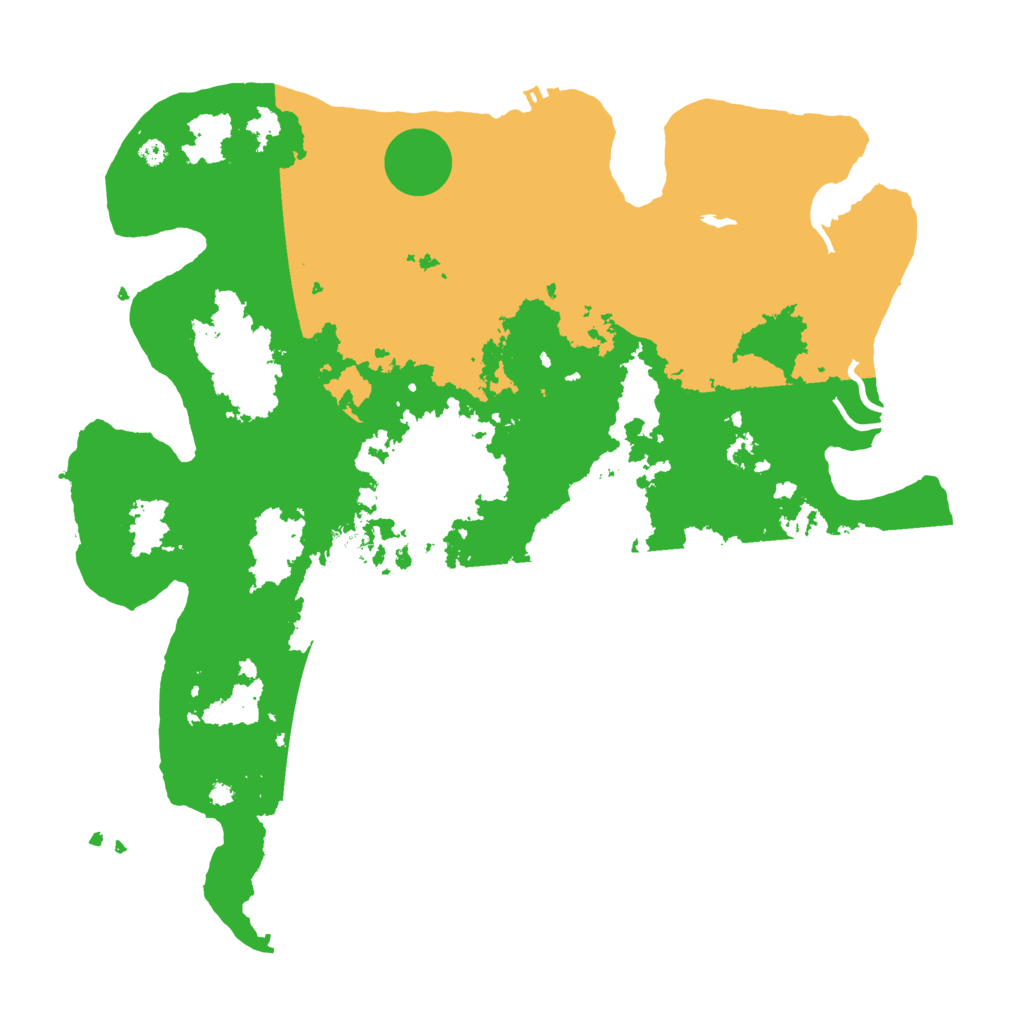 Biome Rust Map: Procedural Map, Size: 4000, Seed: 13460