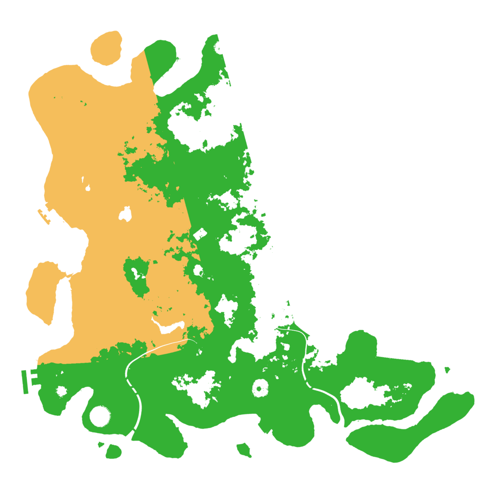 Biome Rust Map: Procedural Map, Size: 4250, Seed: 1007452439