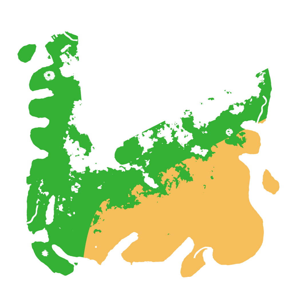Biome Rust Map: Procedural Map, Size: 4300, Seed: 1322788975