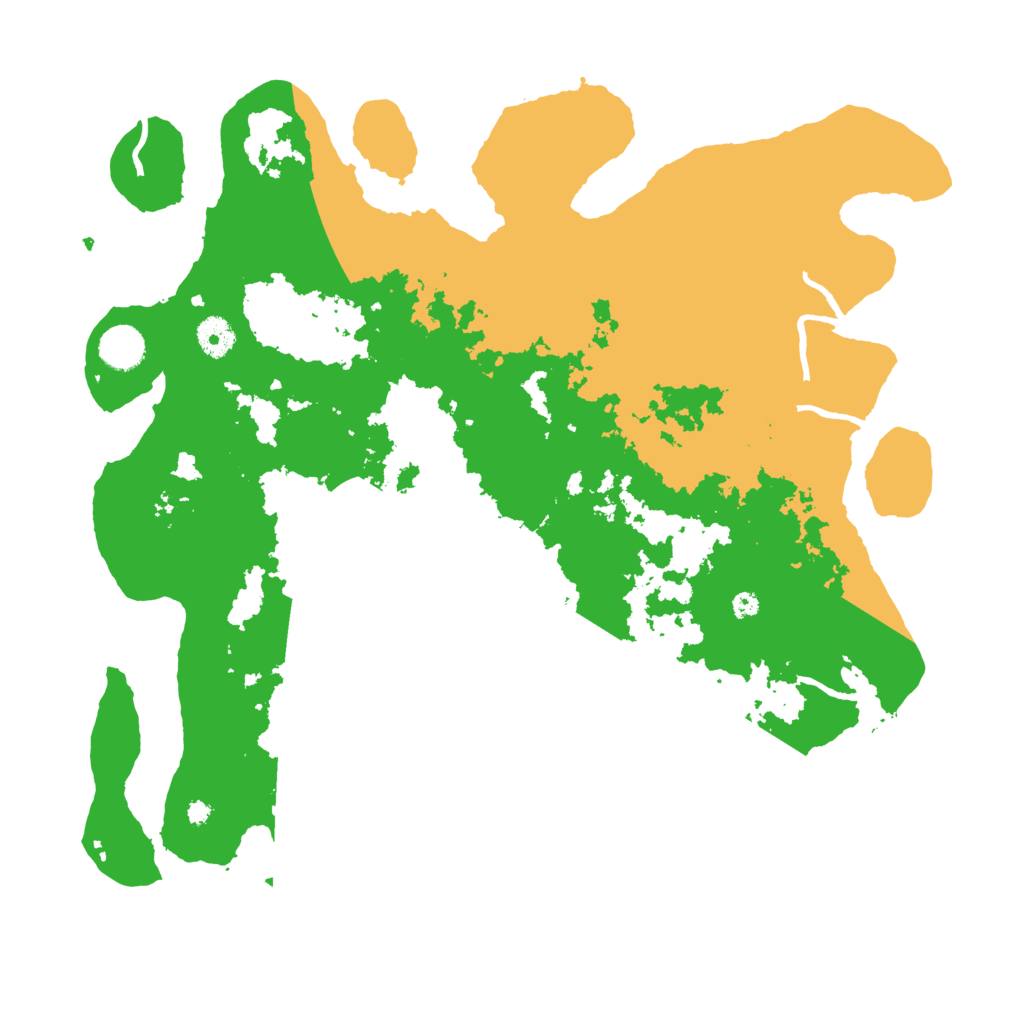 Biome Rust Map: Procedural Map, Size: 4000, Seed: 44507364