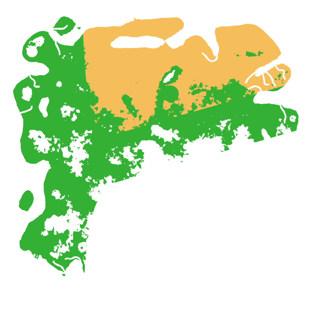 Biome Rust Map: Procedural Map, Size: 5000, Seed: 510