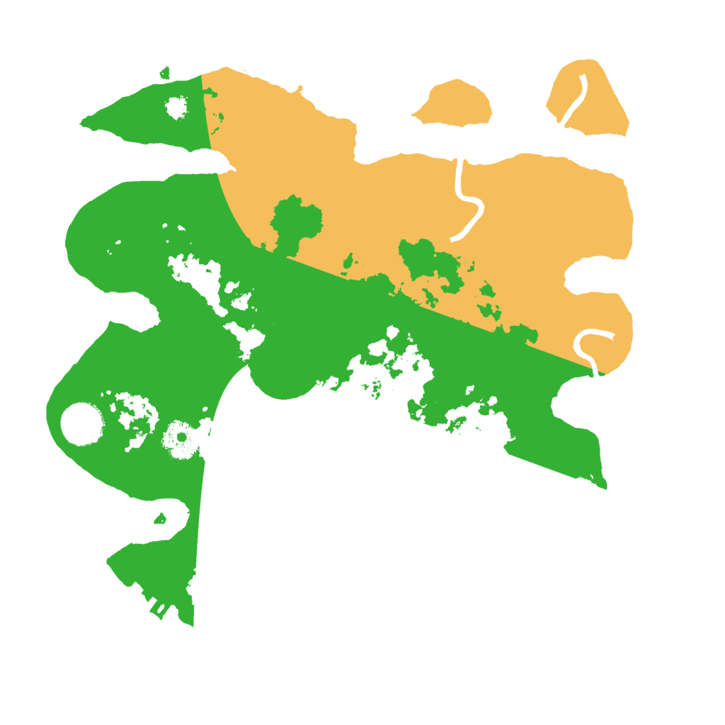 Biome Rust Map: Procedural Map, Size: 3000, Seed: 2145756118