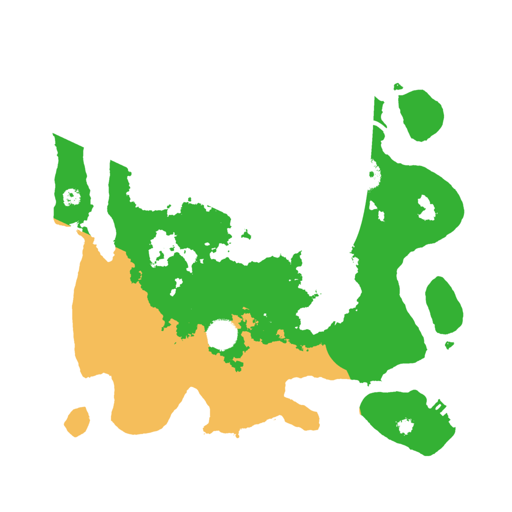 Biome Rust Map: Procedural Map, Size: 3000, Seed: 24933