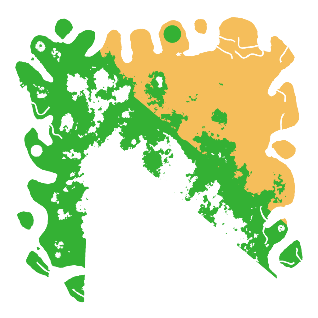 Biome Rust Map: Procedural Map, Size: 4800, Seed: 1283090107