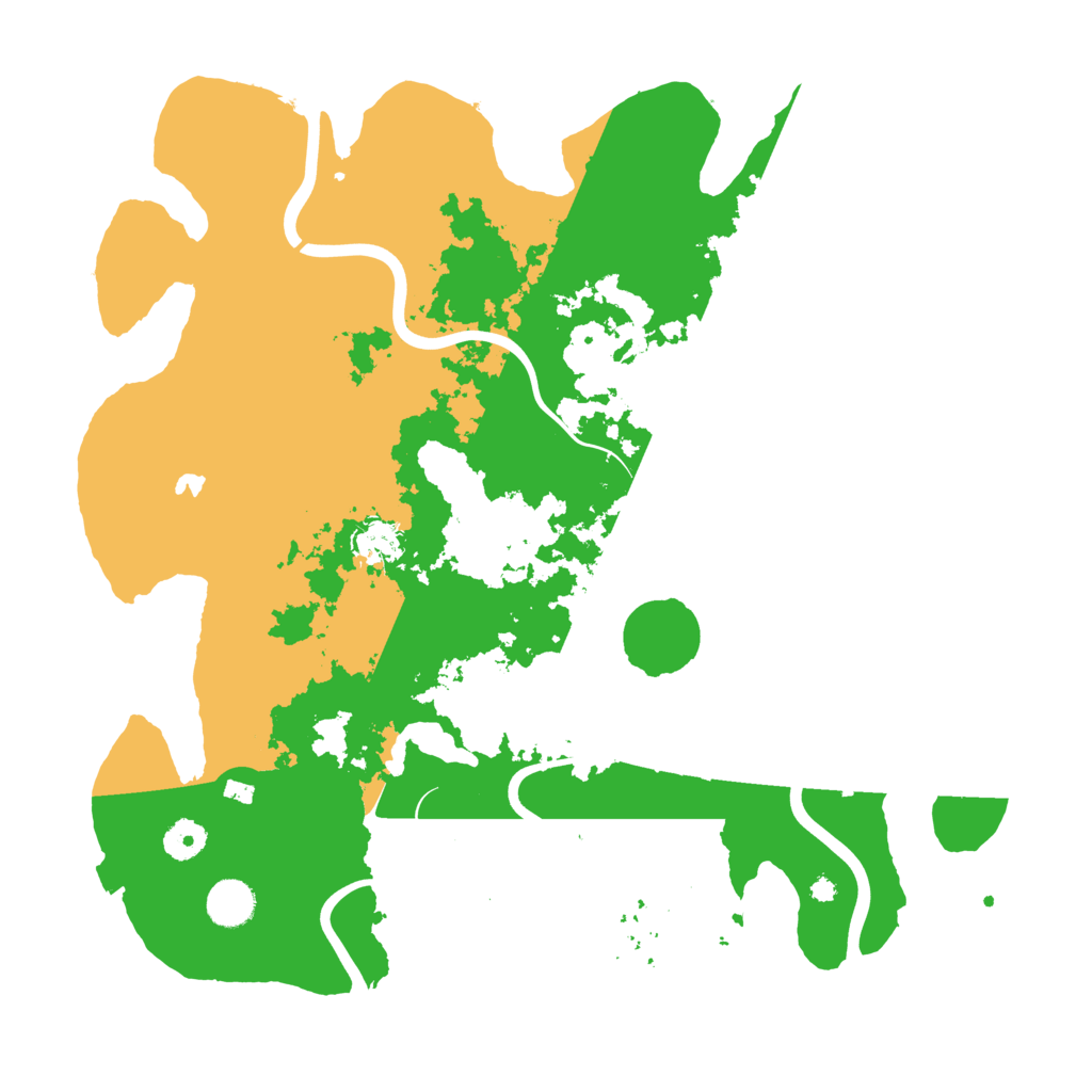 Biome Rust Map: Procedural Map, Size: 4000, Seed: 32763717