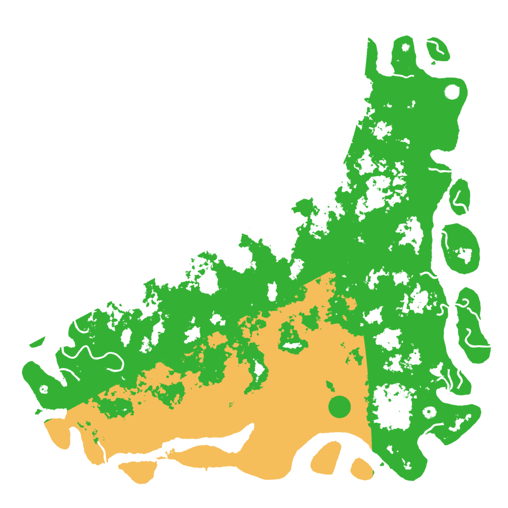 Biome Rust Map: Procedural Map, Size: 6000, Seed: 4082022
