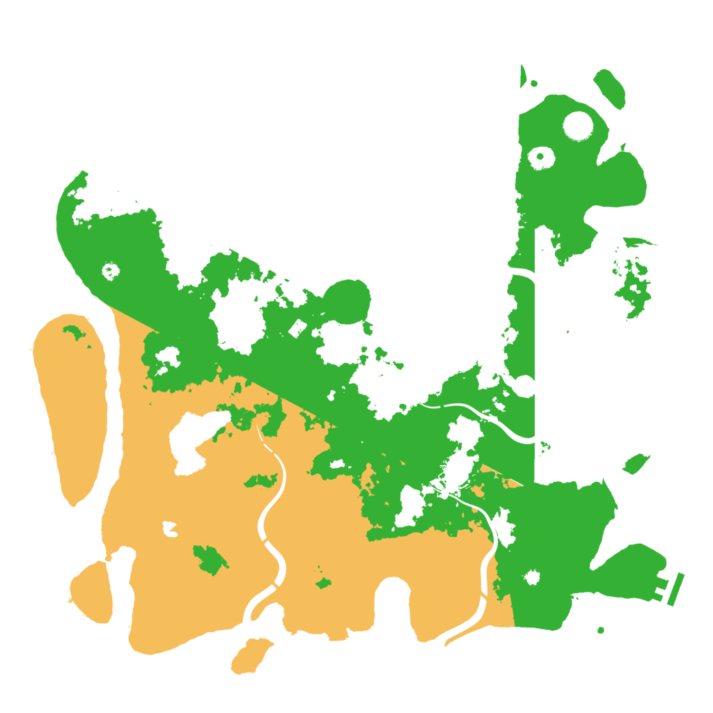 Biome Rust Map: Procedural Map, Size: 4250, Seed: 1772945526