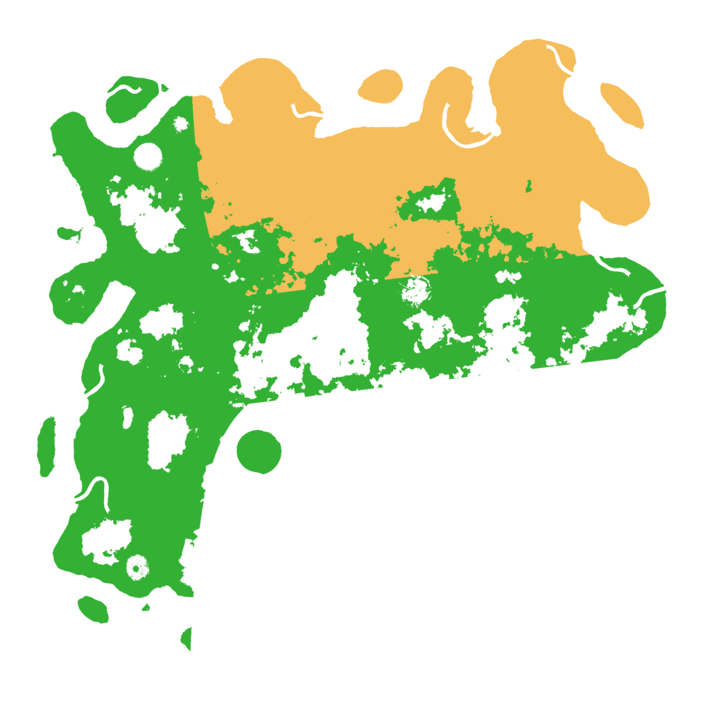 Biome Rust Map: Procedural Map, Size: 4500, Seed: 1877512393