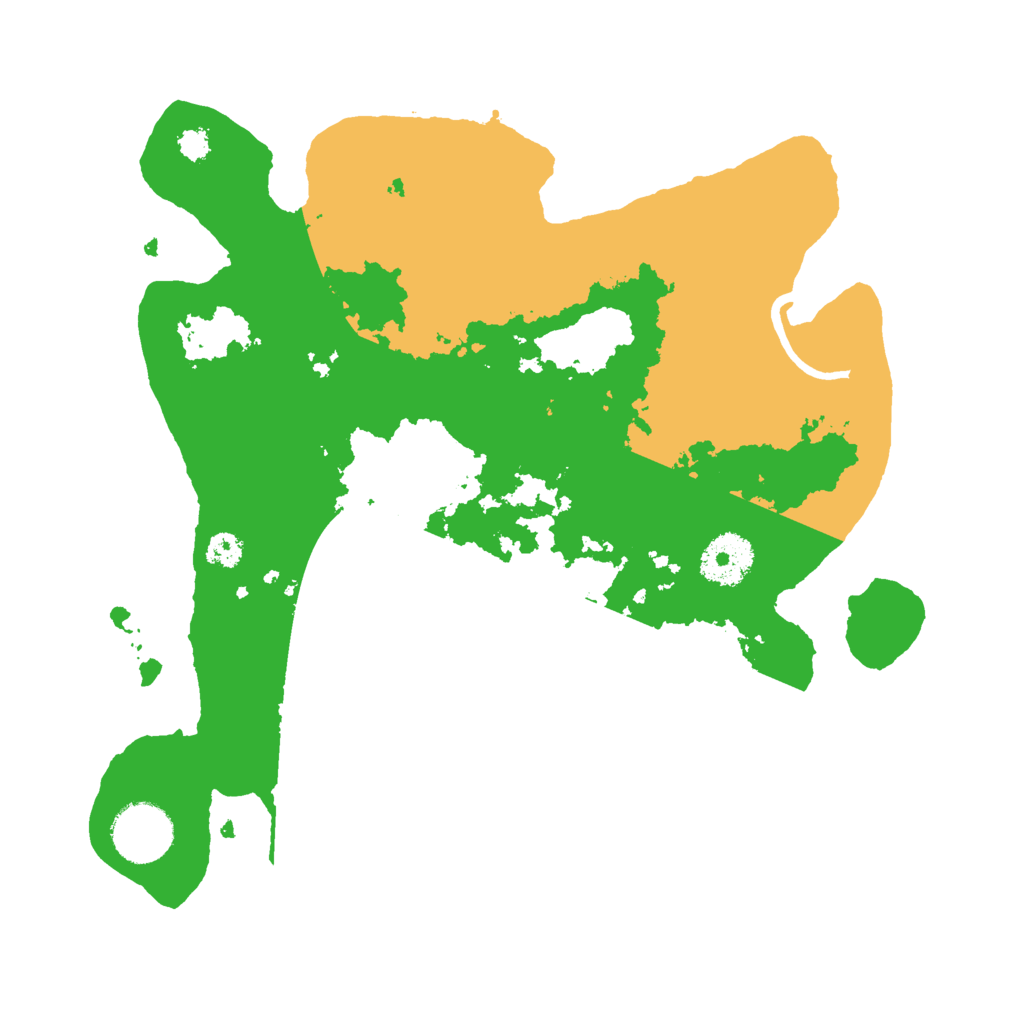 Biome Rust Map: Procedural Map, Size: 3000, Seed: 278682518