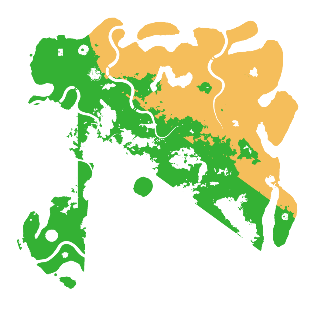 Biome Rust Map: Procedural Map, Size: 4500, Seed: 721655