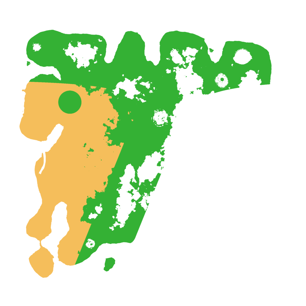 Biome Rust Map: Procedural Map, Size: 3500, Seed: 78509482