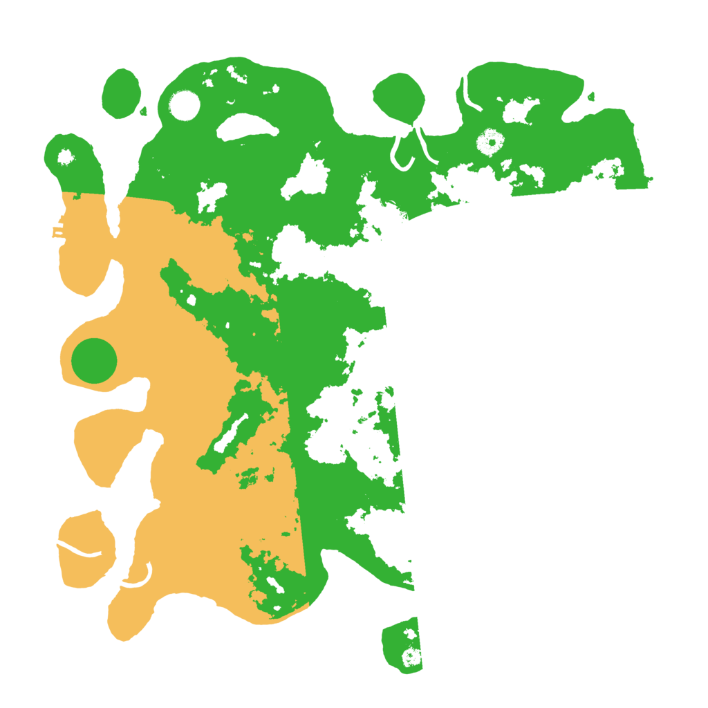 Biome Rust Map: Procedural Map, Size: 4100, Seed: 354354354