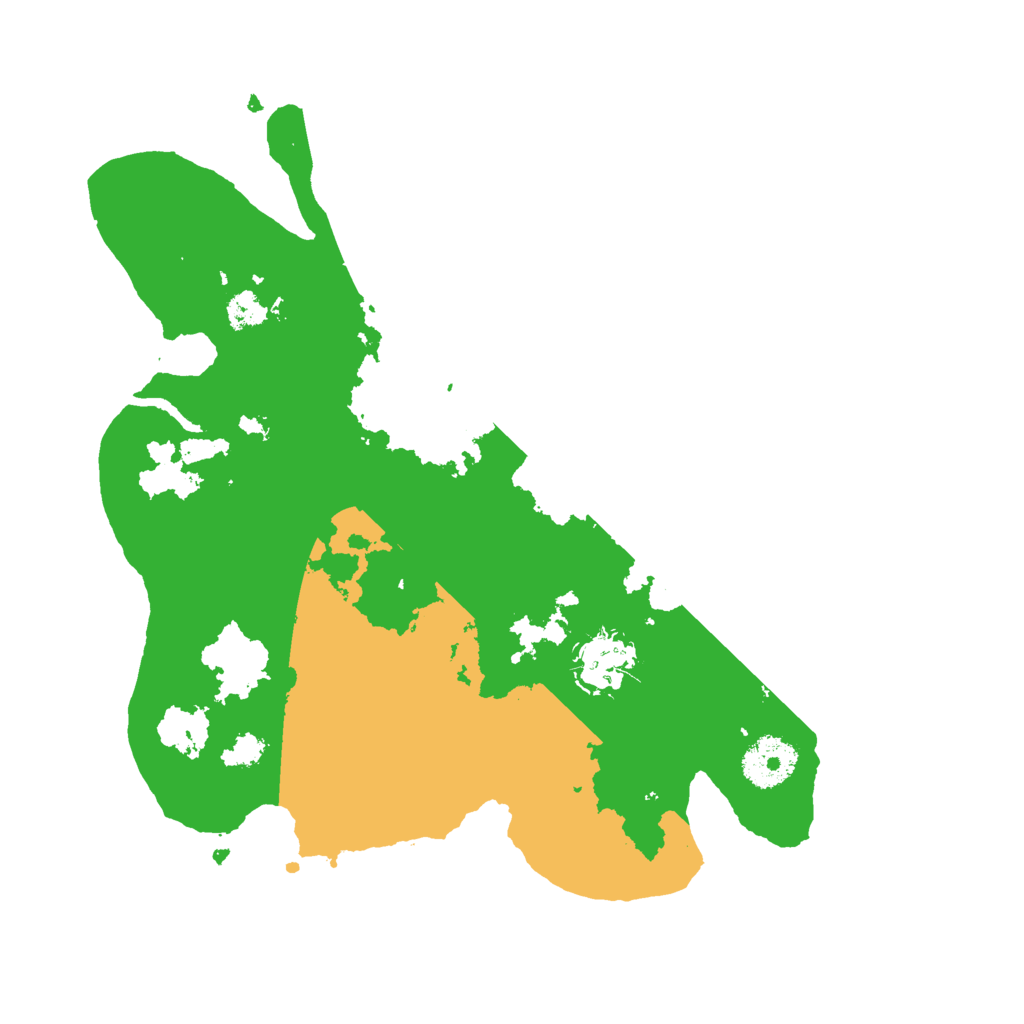 Biome Rust Map: Procedural Map, Size: 3000, Seed: 1242855190