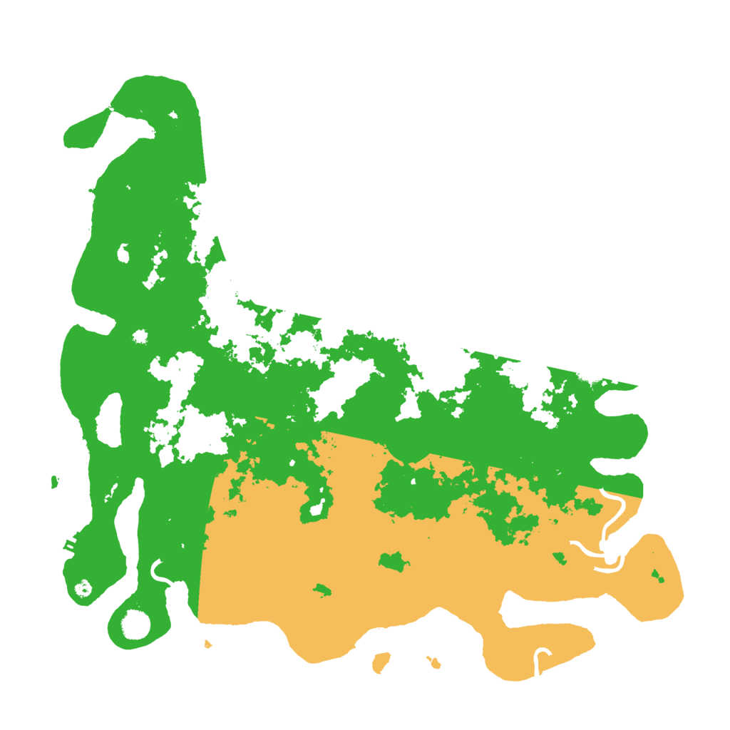 Biome Rust Map: Procedural Map, Size: 4500, Seed: 1571784842