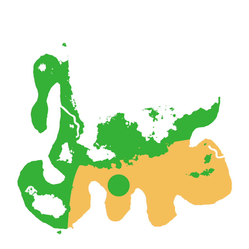 Biome Rust Map: Procedural Map, Size: 3000, Seed: 4154