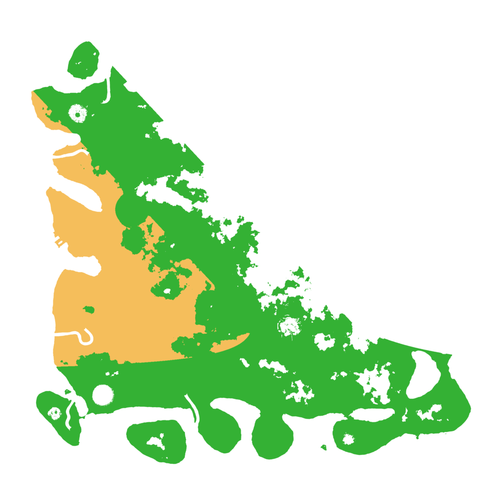 Biome Rust Map: Procedural Map, Size: 4200, Seed: 5623