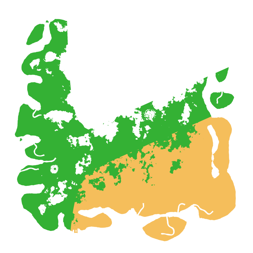 Biome Rust Map: Procedural Map, Size: 4500, Seed: 1865991798