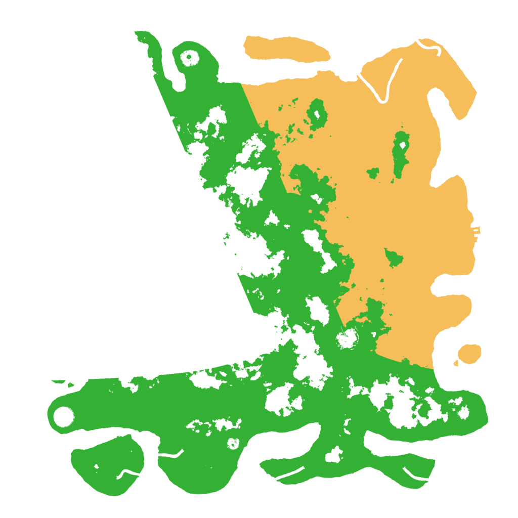 Biome Rust Map: Procedural Map, Size: 4500, Seed: 1689825514