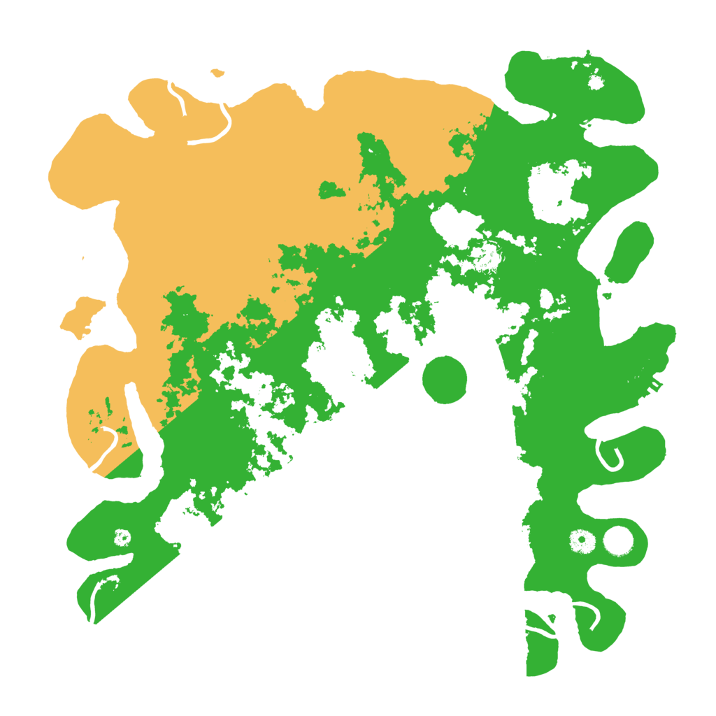 Biome Rust Map: Procedural Map, Size: 4250, Seed: 964484