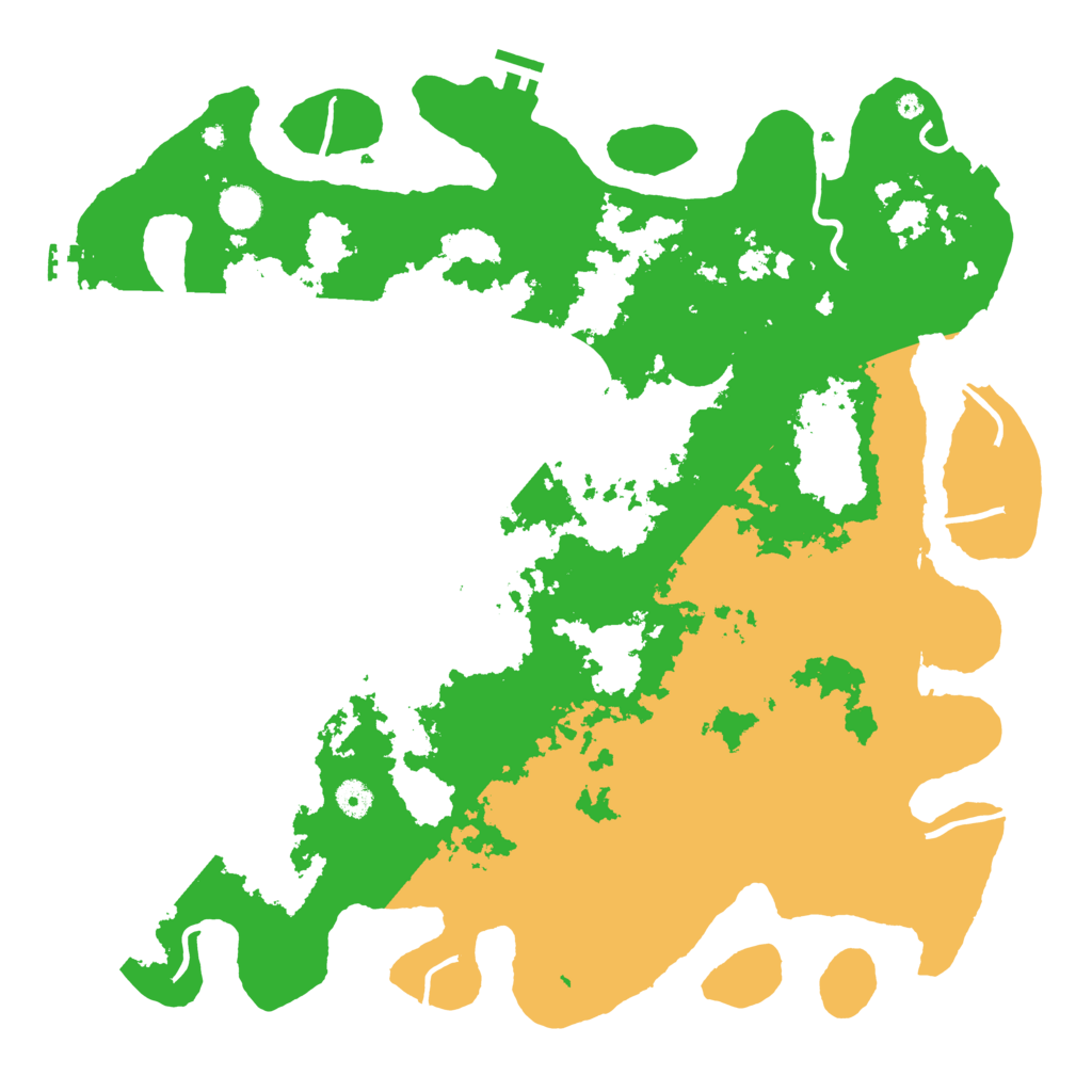 Biome Rust Map: Procedural Map, Size: 4500, Seed: 82732884