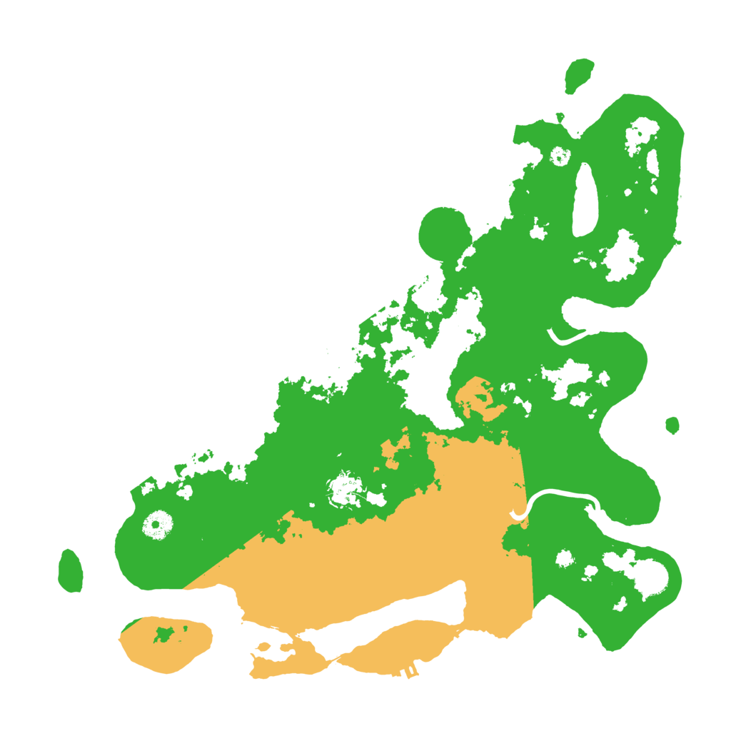 Biome Rust Map: Procedural Map, Size: 3800, Seed: 567890