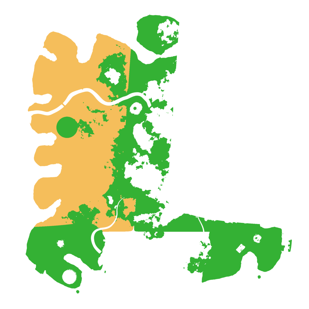 Biome Rust Map: Procedural Map, Size: 3850, Seed: 171753888